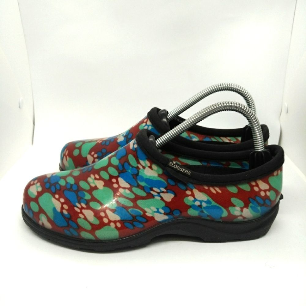 Sloggers Women's Multicolor Waterproof Gardening Shoes Women's Size 9